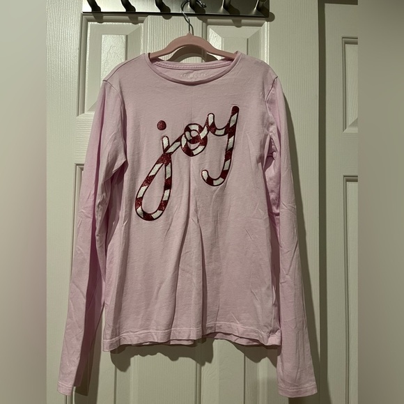 J. Crew Other - J Crew Crewcuts XL (12-14) long sleeve holiday T shirt